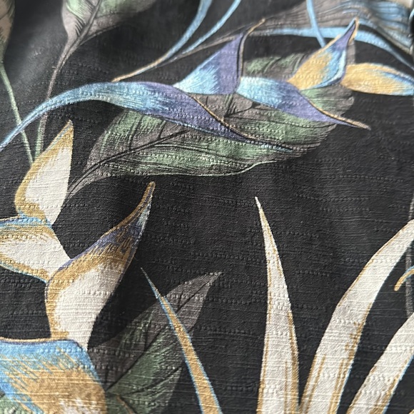 Men’s Paradise Collection XXL Hawaiian print floral 100% washable silk button - Picture 4 of 9